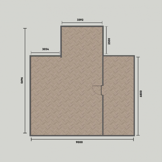 Woningtype 1 - Afmetingen